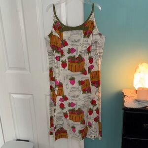 Vintage Strawberry Dress